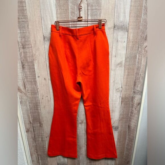 Urban Outfitters Orange High-Waisted Trousers - Picture 6 of 9